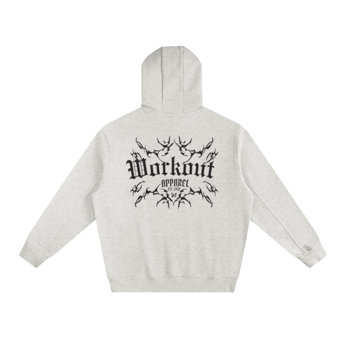 Fleeced High Neck Hoodie