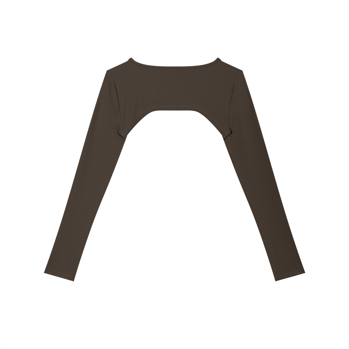 Cutout Long Sleeve Yoga Shrug