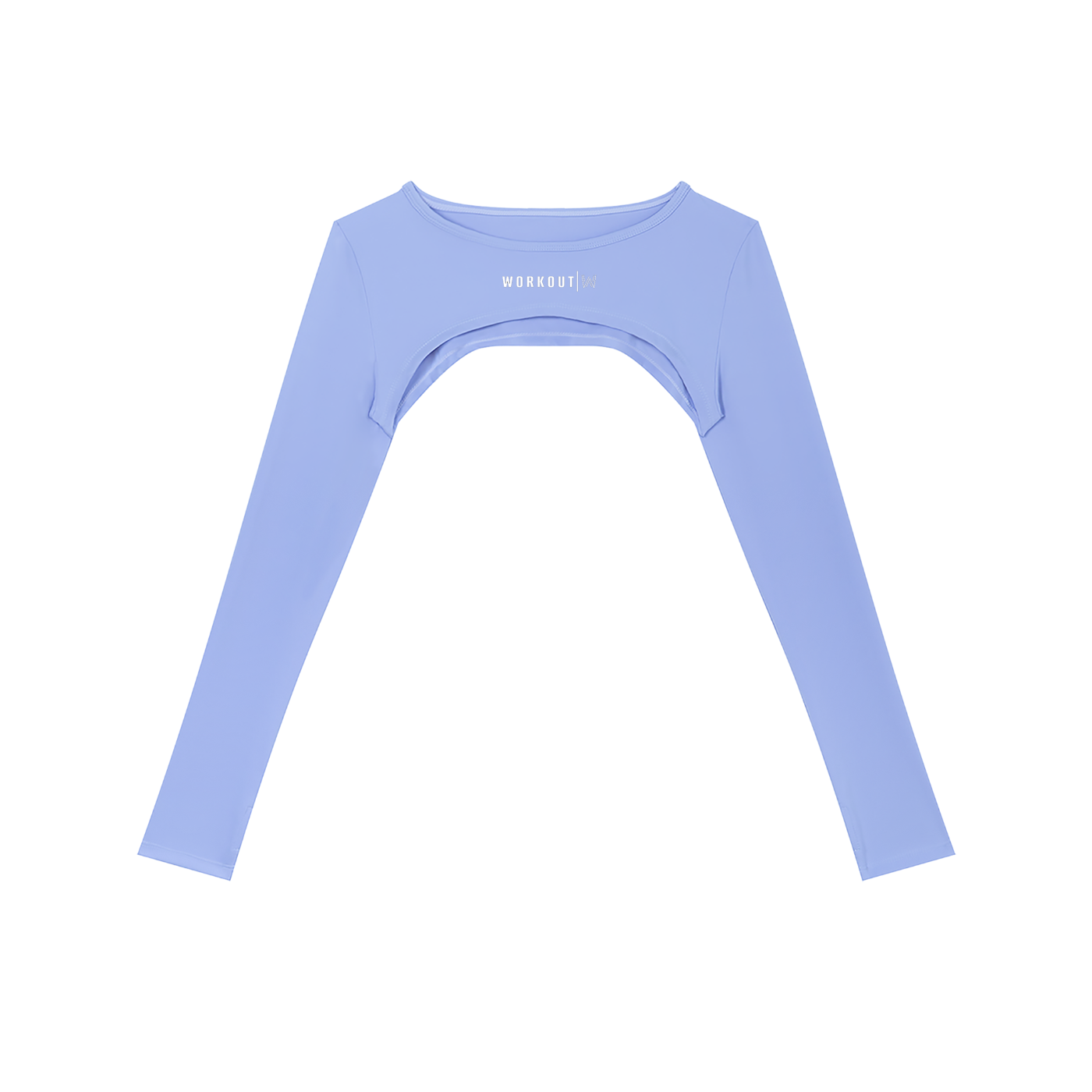 Cutout Long Sleeve Yoga Shrug