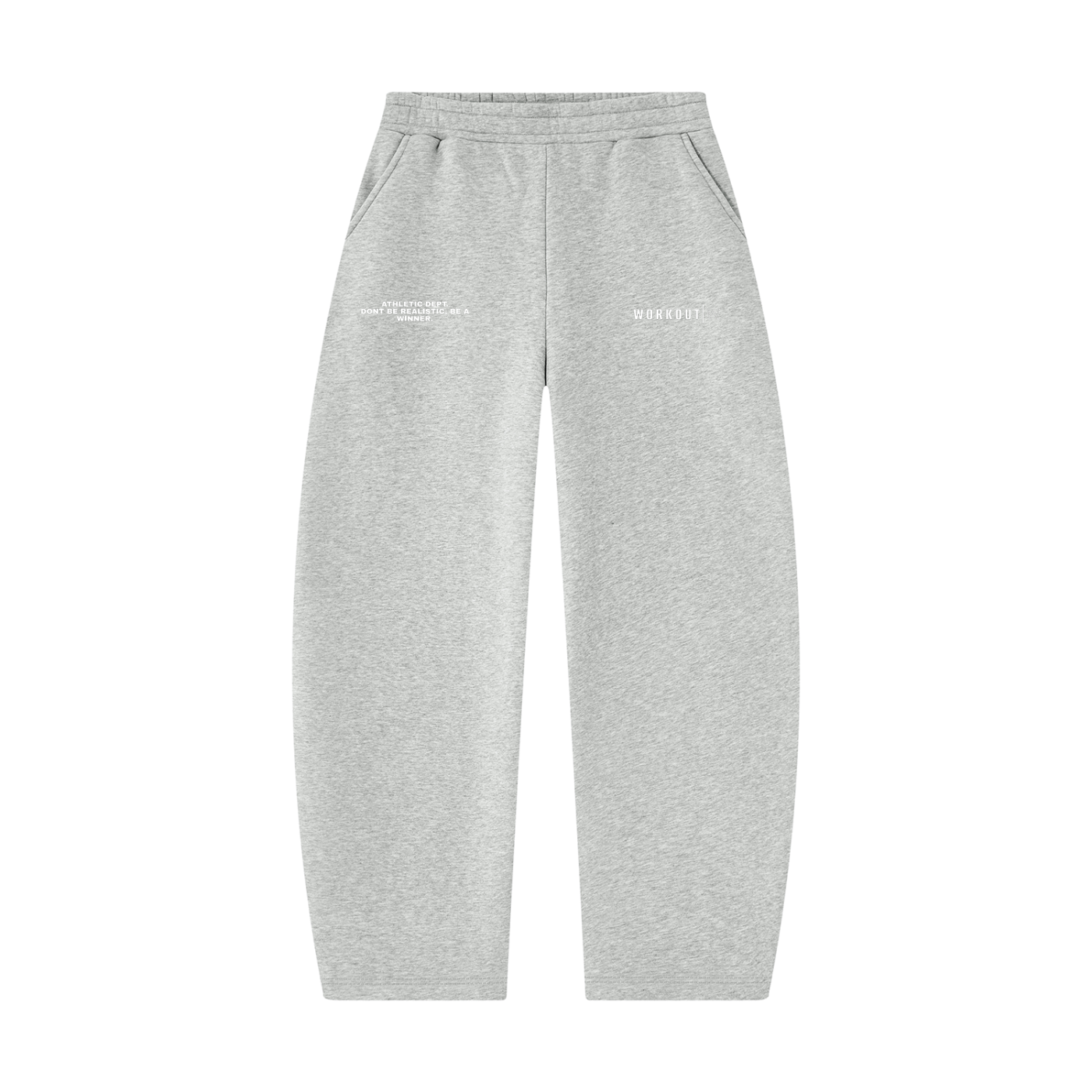 Unisex Barrel Leg Sweatpants