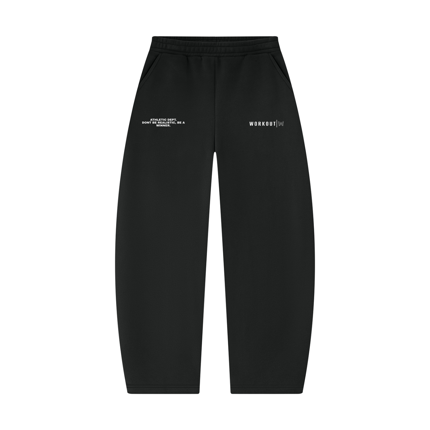 Unisex Barrel Leg Sweatpants