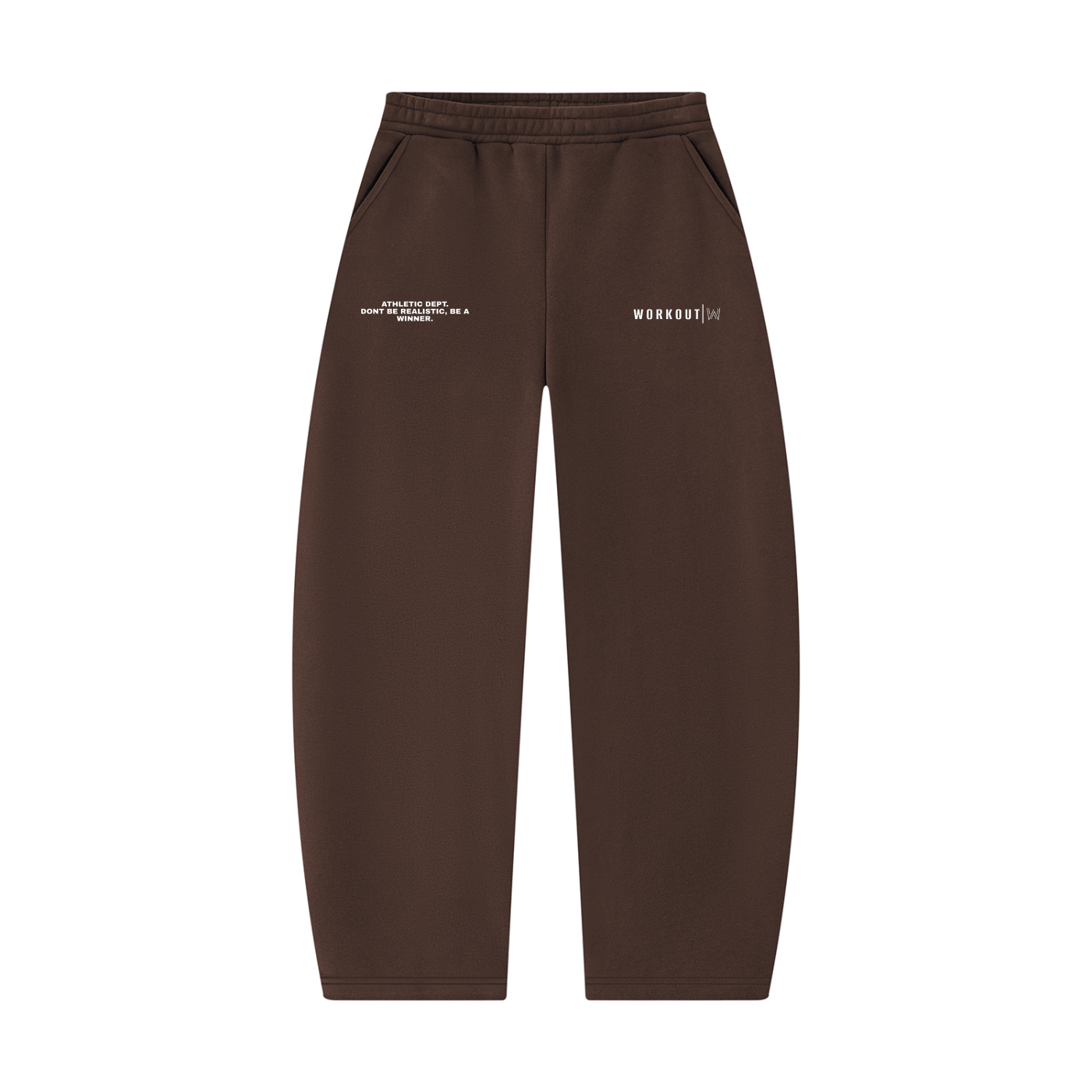 Unisex Barrel Leg Sweatpants