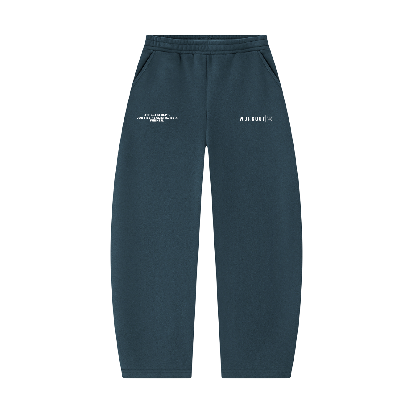 Unisex Barrel Leg Sweatpants
