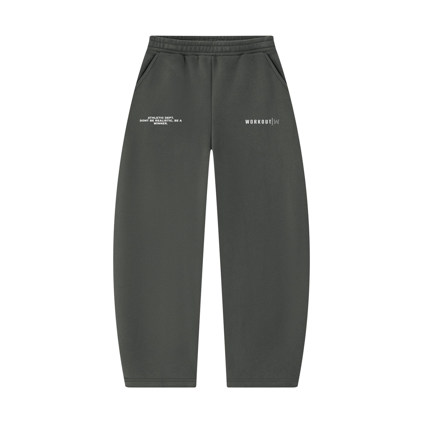 Unisex Barrel Leg Sweatpants
