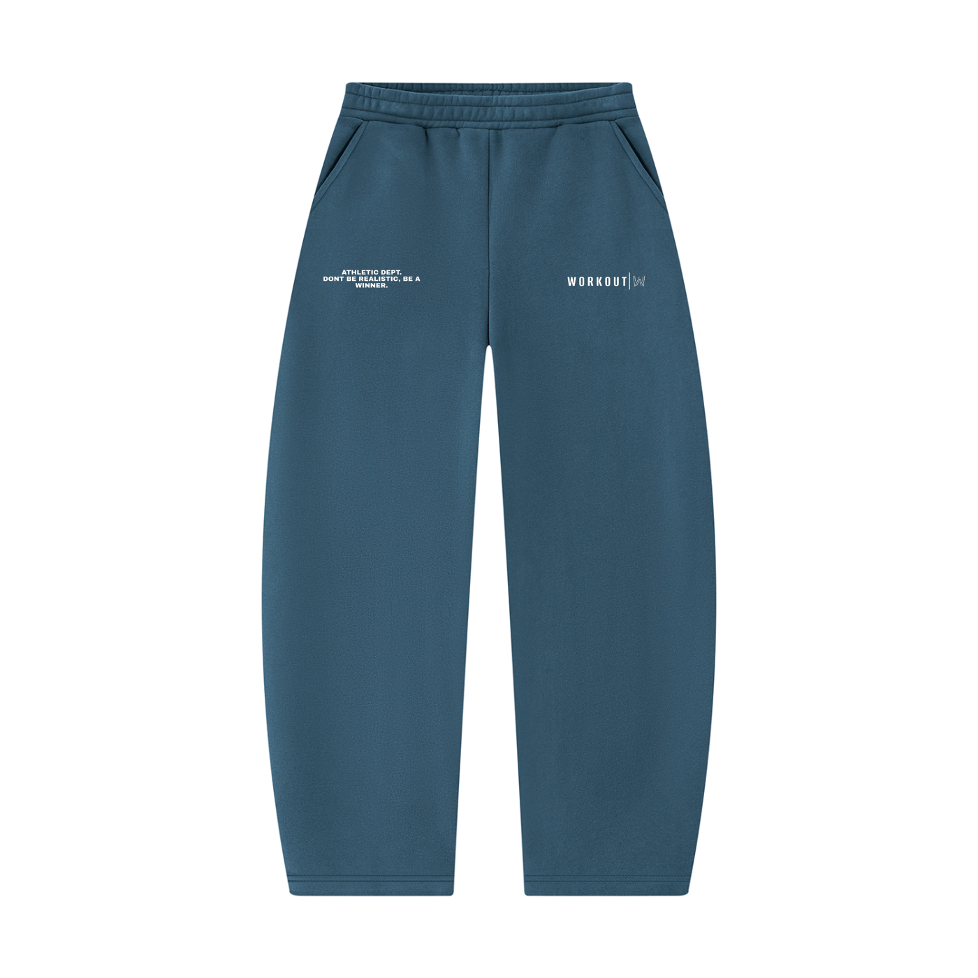 Unisex Barrel Leg Sweatpants