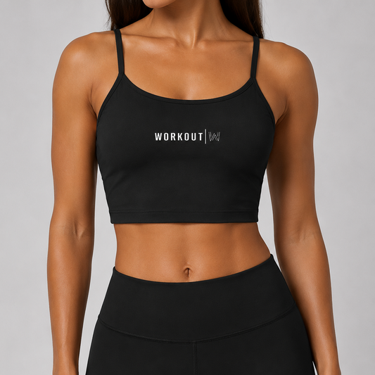 Strappy Criss Cross Sports Bra