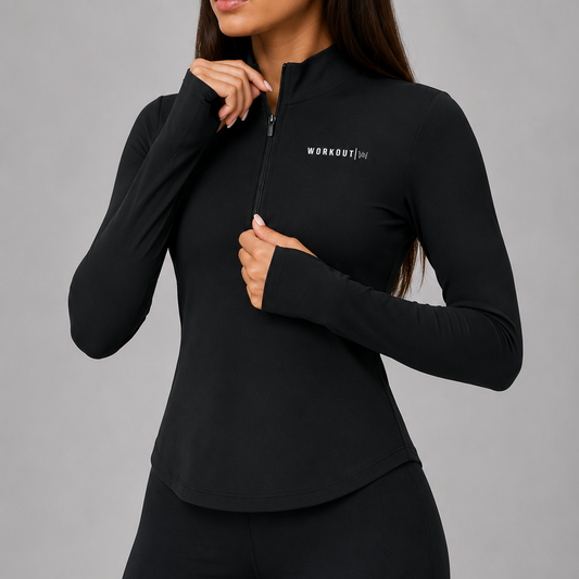 Women's Quarter-Zip Yoga Pullover