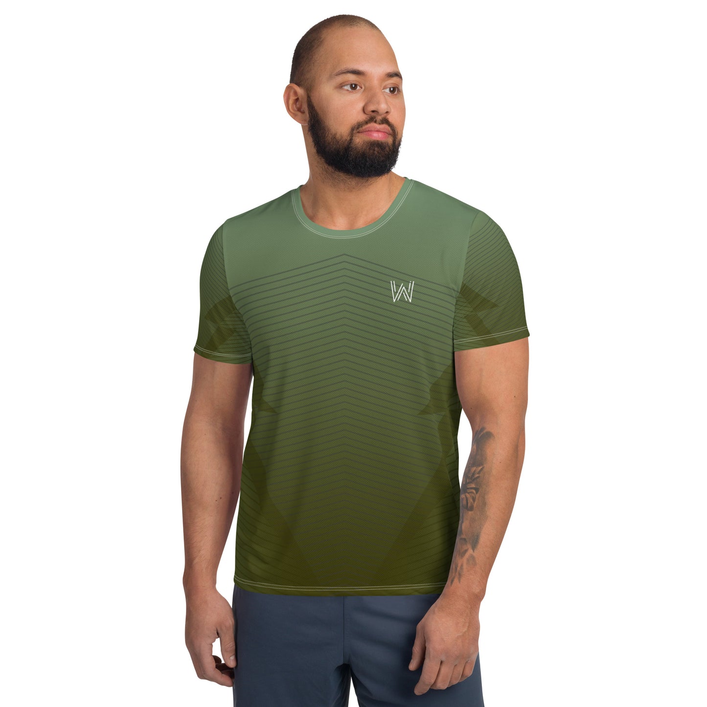 All-Over Print Men's Athletic T-shirt