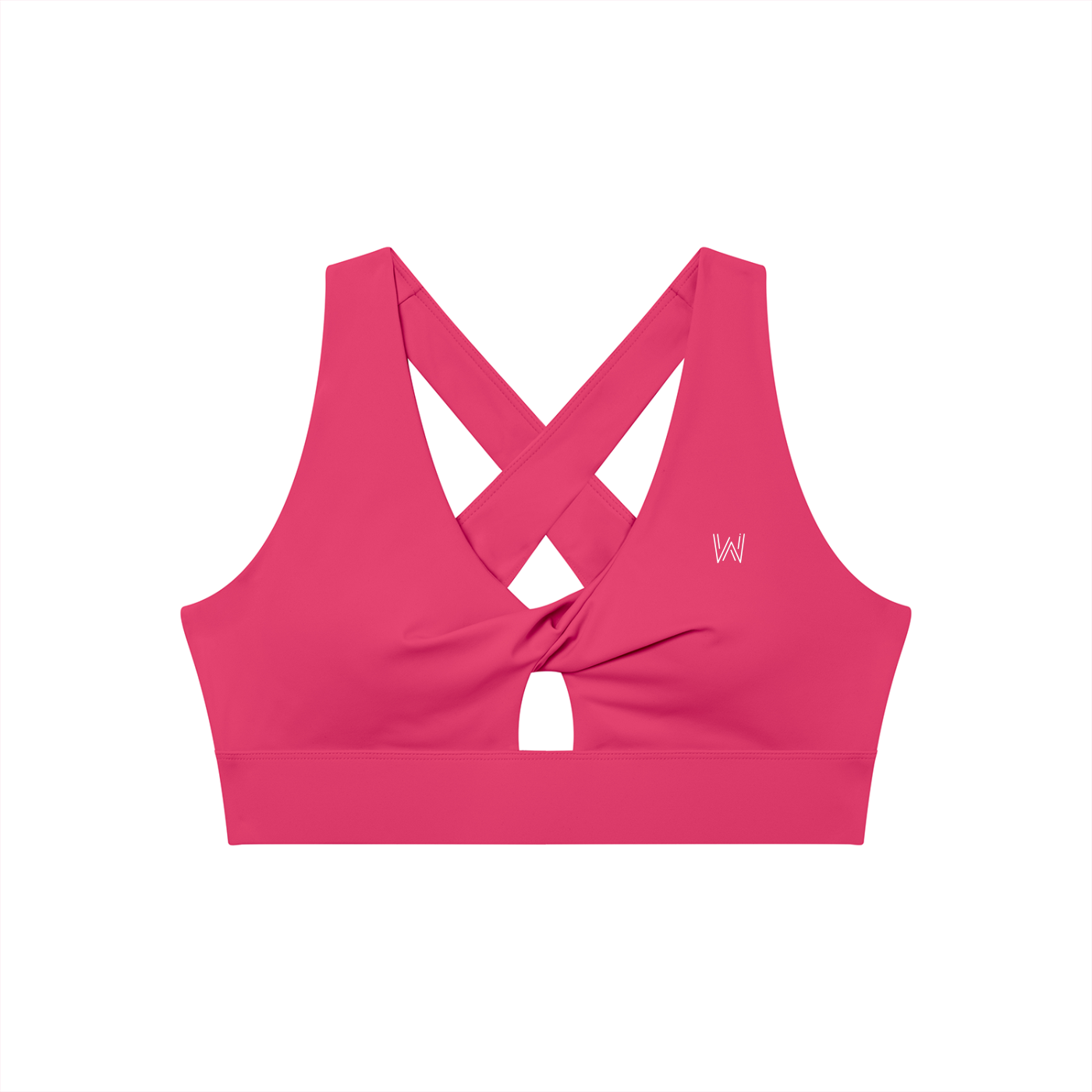 Women's Twist Front V-Neck Sports Bra