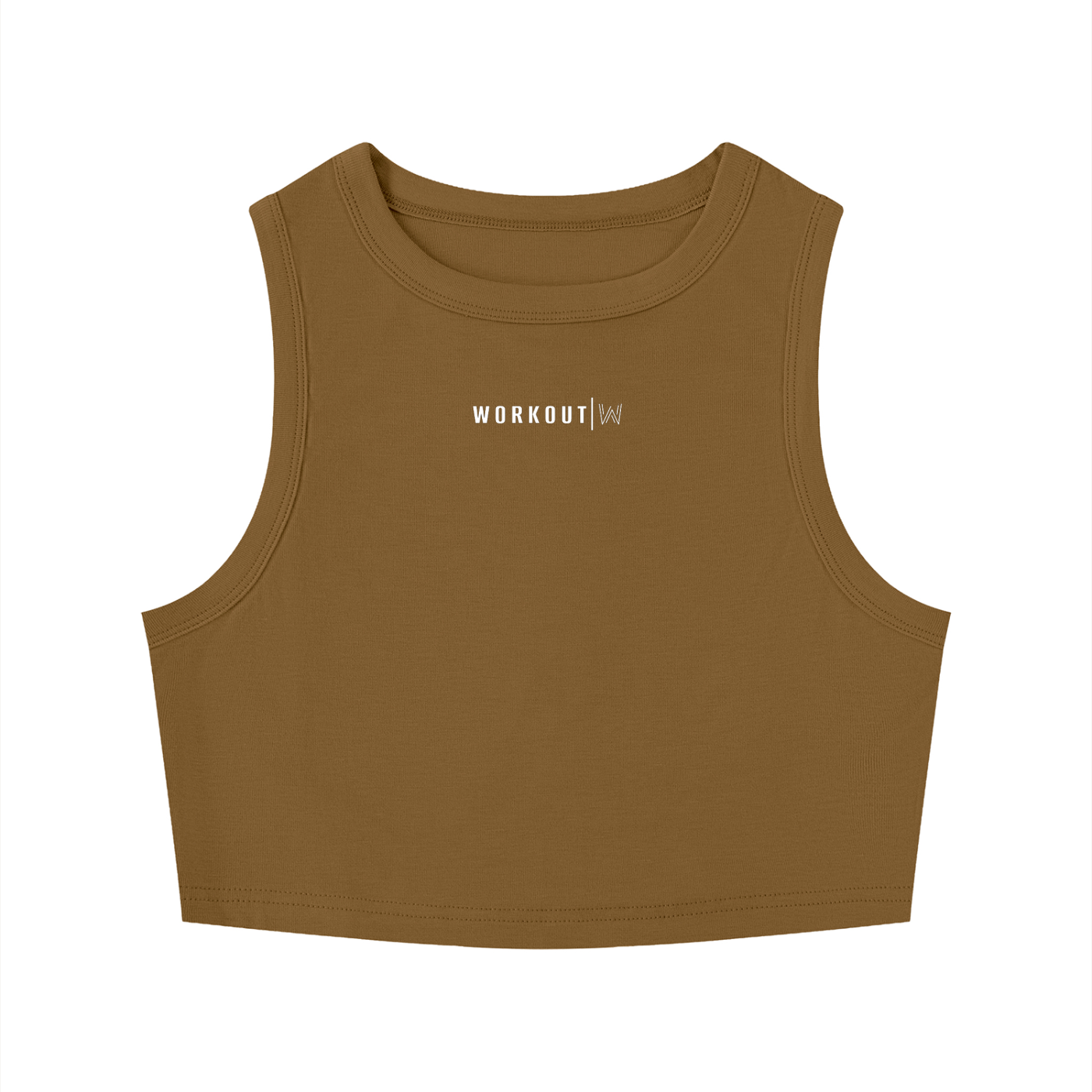 Women's Tight Crewneck Crop Tank Top