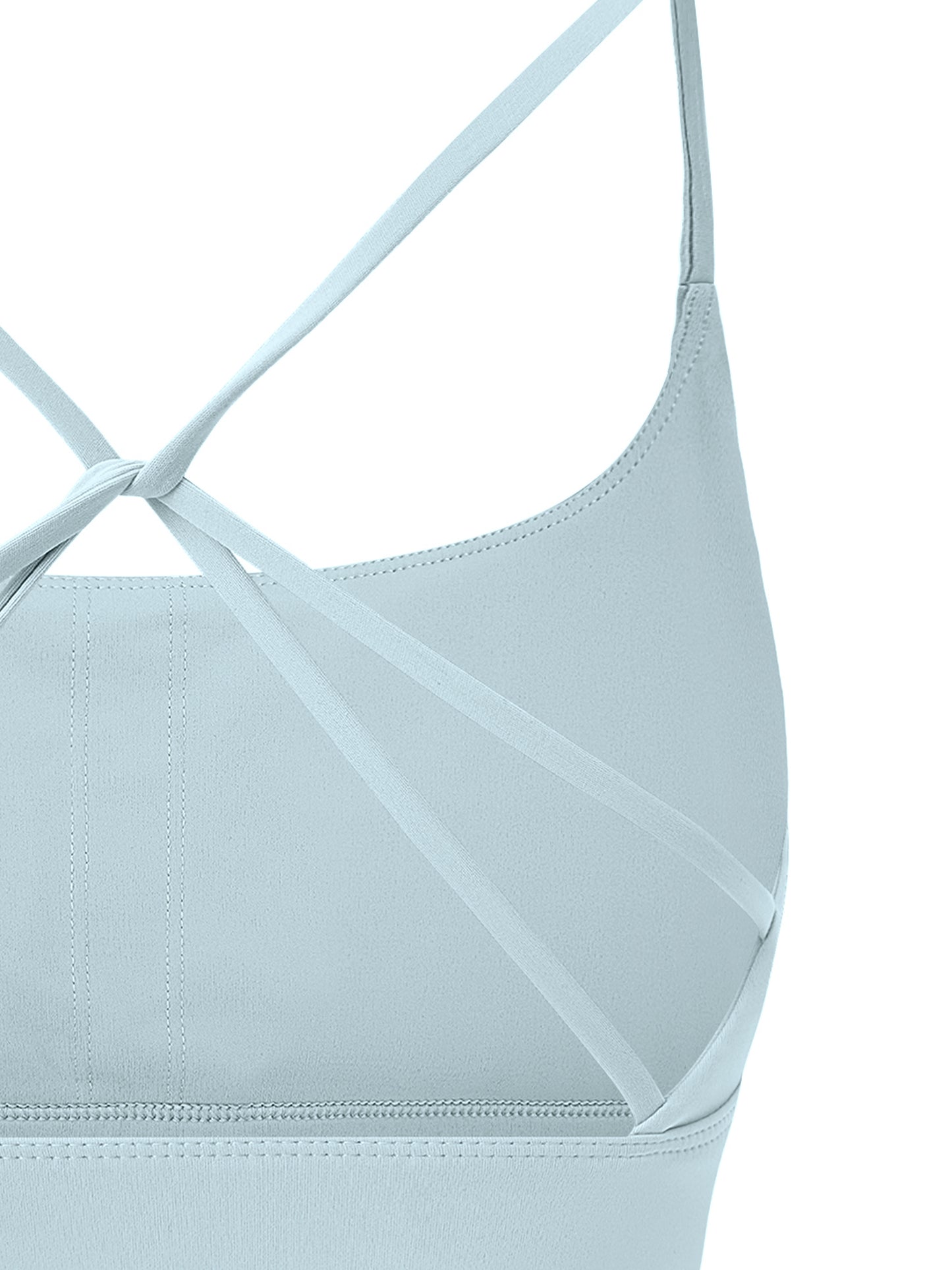 Strappy Criss Cross Sports Bra
