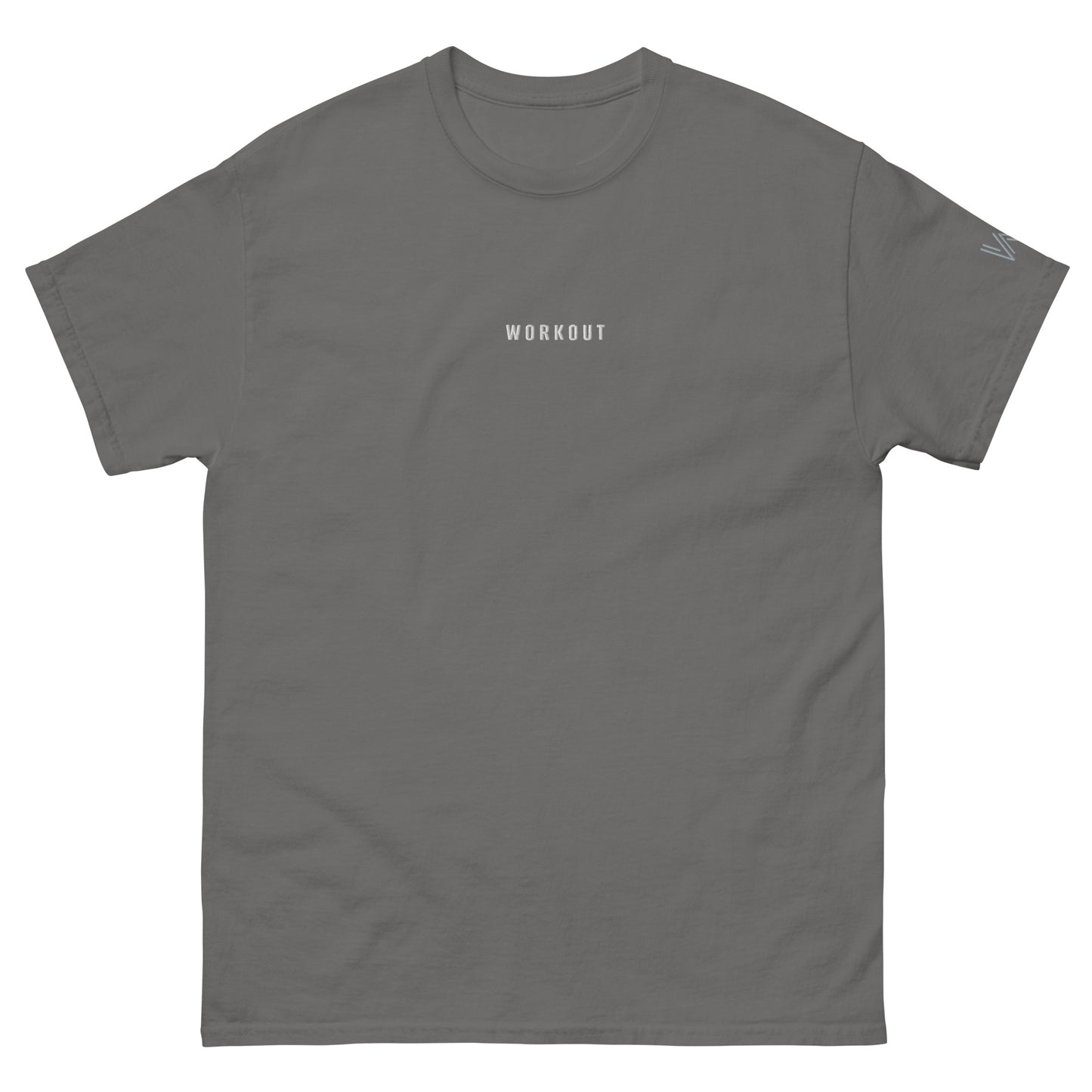 Men's classic tee Embroydered logo on sleeve