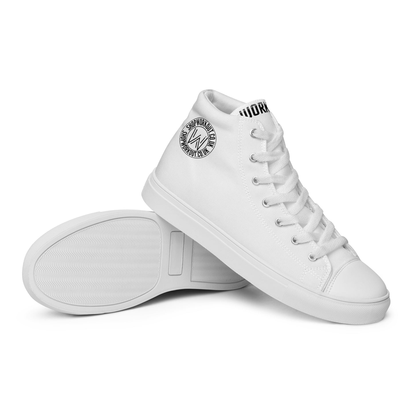 Men’s high top canvas shoes